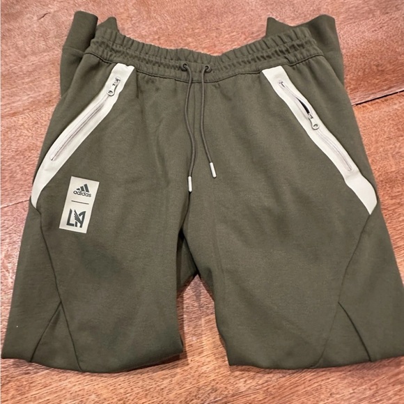 Adidas LAFC Los Angeles Football Club Jogger Track Pants Men’s Small Green NWT - Picture 7 of 8
